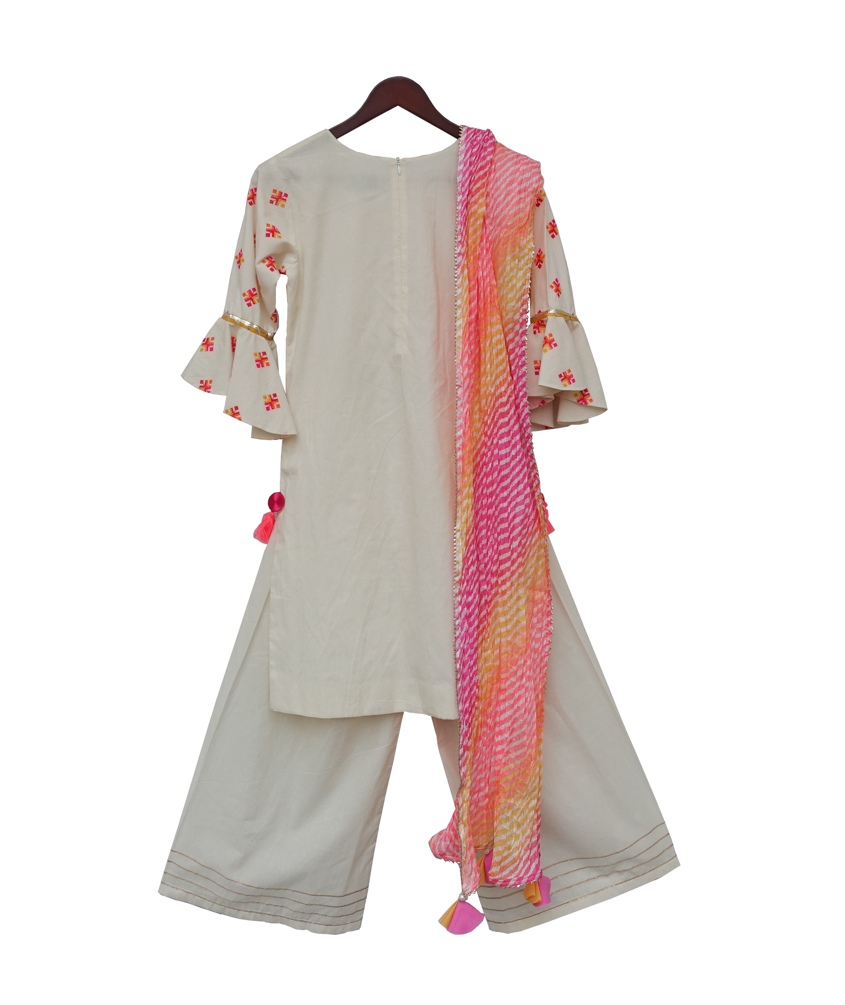 Buy White Kurta Suit Sets for Women by Khaka Online | Ajio.com